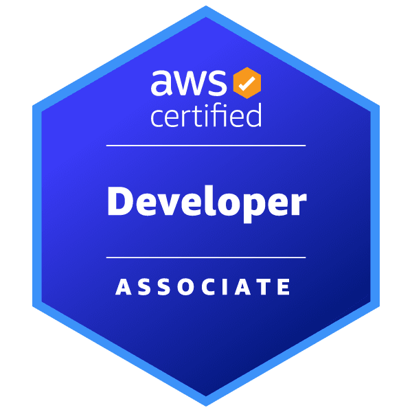 AWS Certified Developer Associate badge